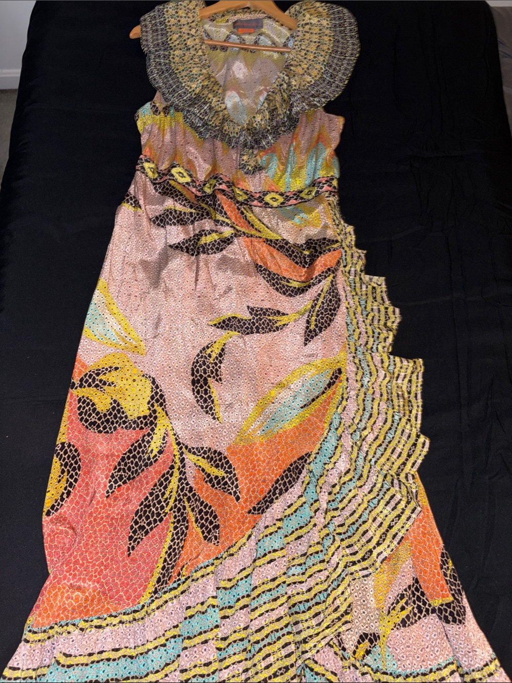Bhanani by Jioti….Multi-Color Printed Sleeveless Maxi Dress